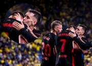 包含甘冈客场力克阿美尼亚，保持不败连胜积分逼近榜首的词条